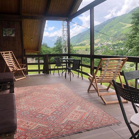 Cottage Woodside Mestia Bagian luar foto