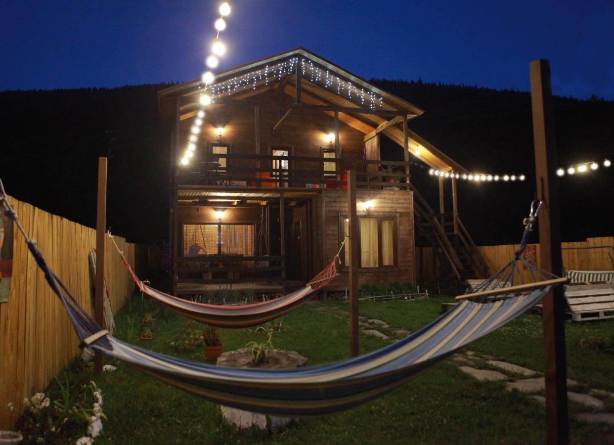 Cottage Woodside Mestia Bagian luar foto