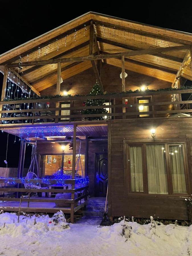 Cottage Woodside Mestia Bagian luar foto